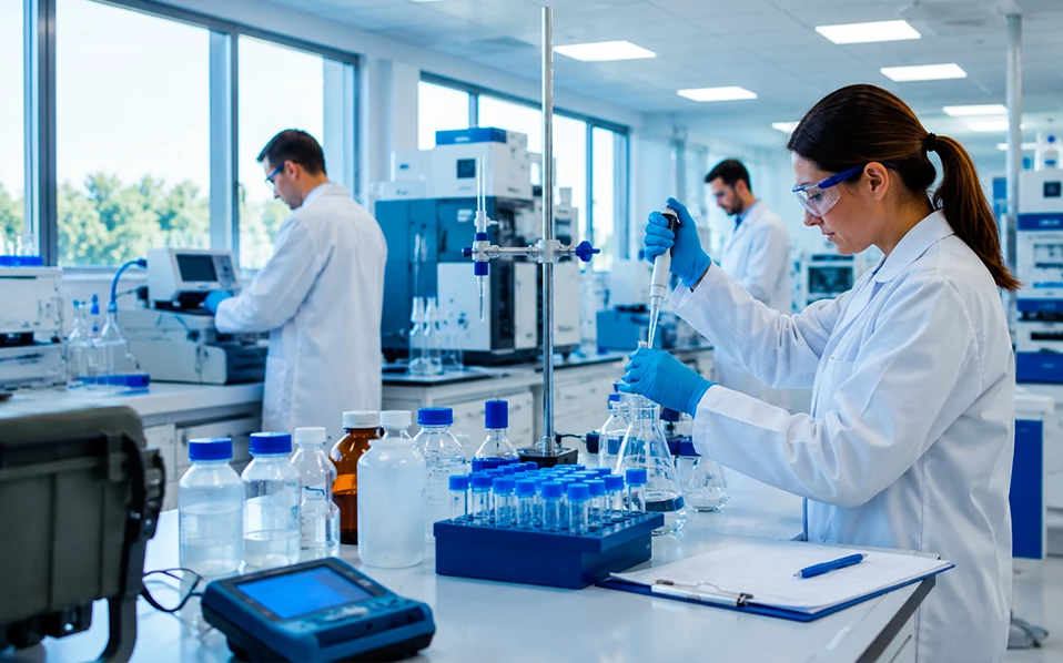 Imagen del laboratorio de análisis y control de Cheprodis